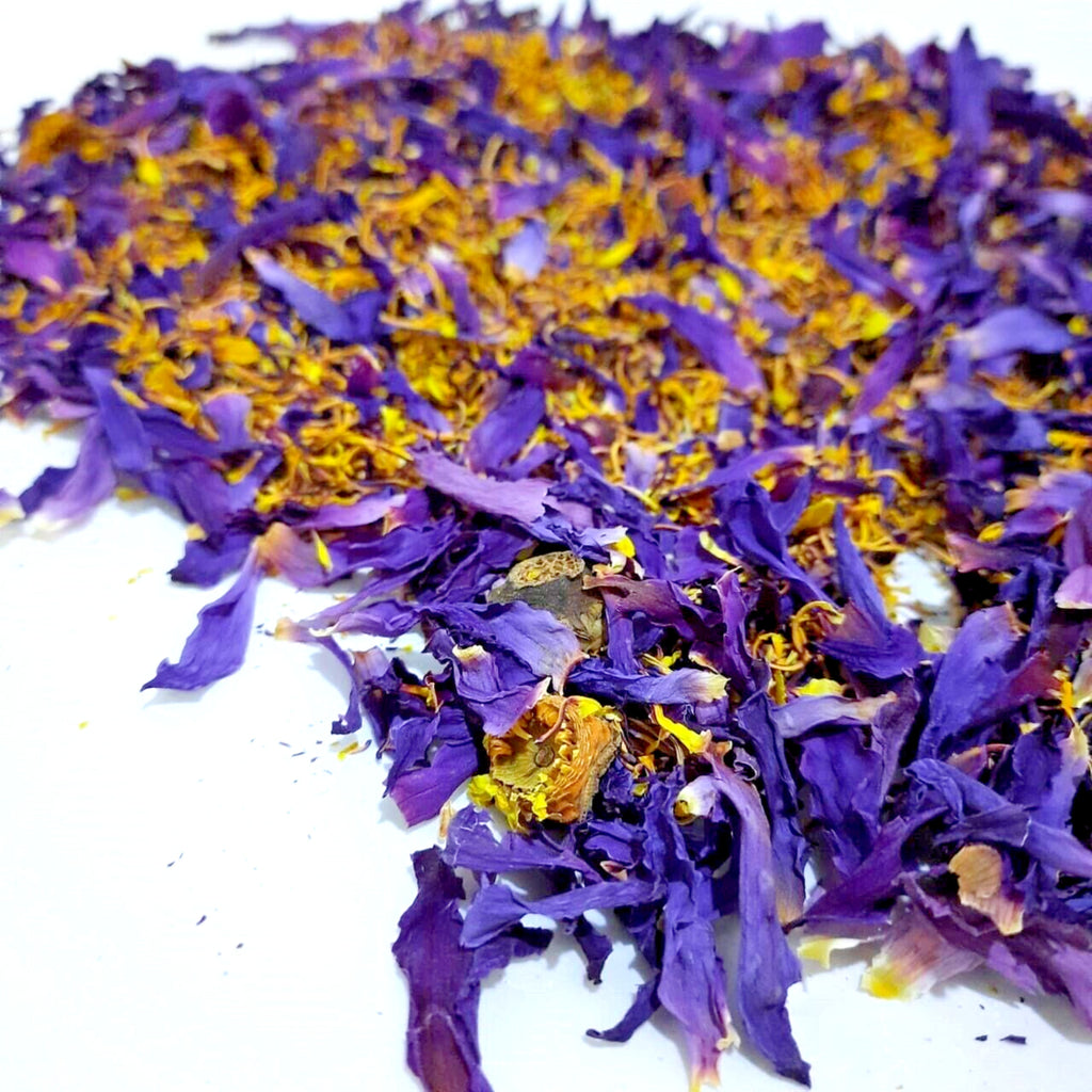 Blue Lotus Flower | Premium Quality Pure Organic Dried Flowers | Blue Herbs Tea | Nymphaea caerulea 20kg