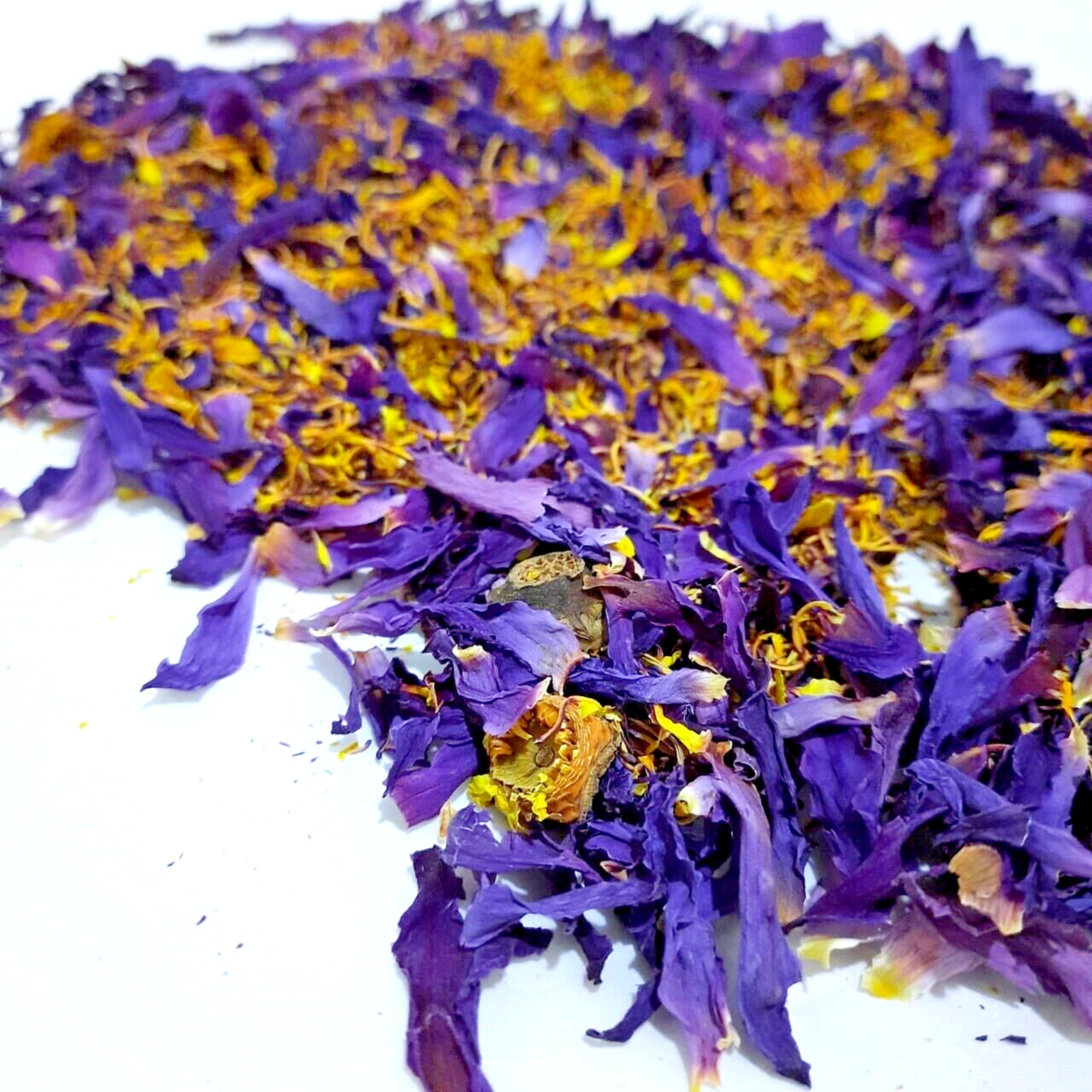 Blue Lotus Flower | Premium Quality Pure Organic Dried Flowers | Blue Herbs Tea | Nymphaea caerulea 20kg